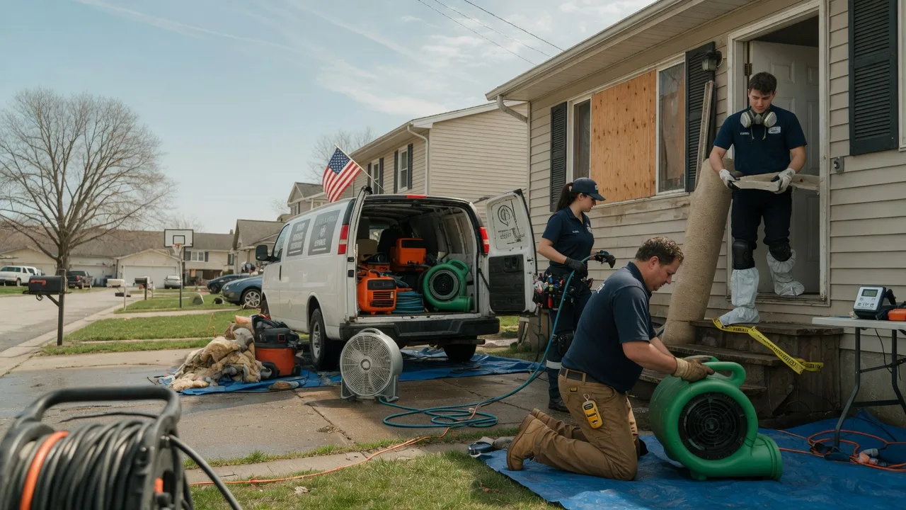 Water Damage Restoration in Summerdale, PA near me